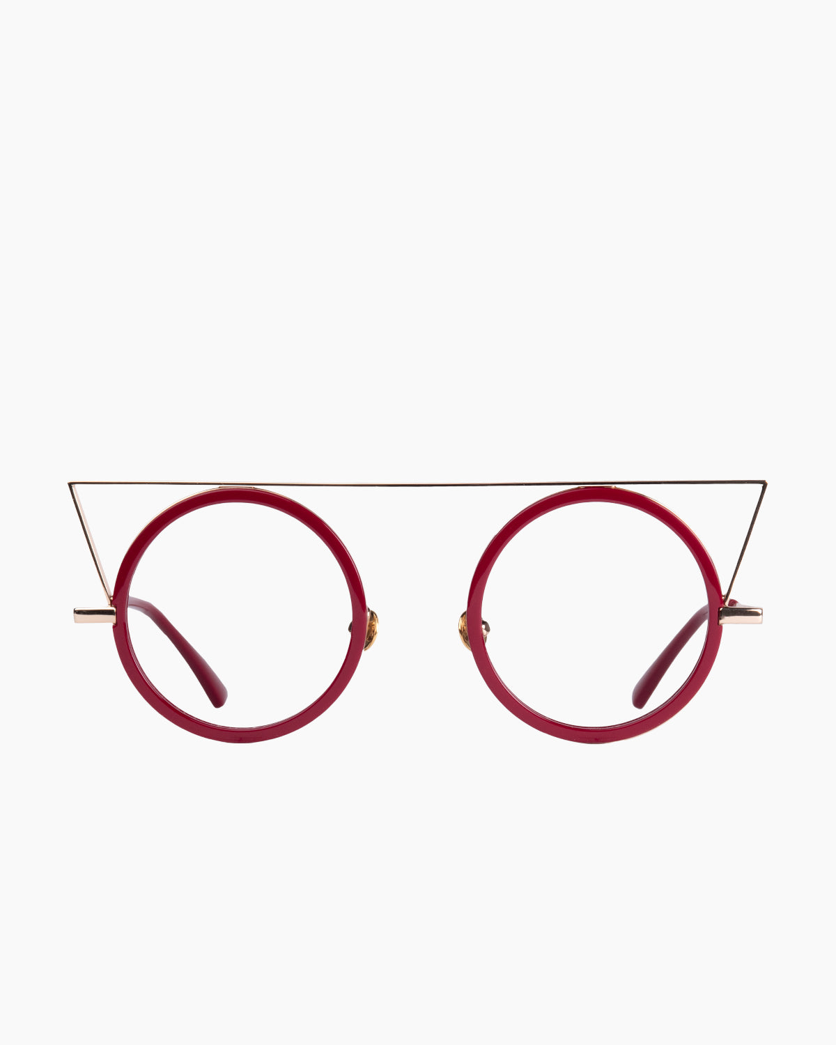 Gamine - Quadrilatero - Gold/Bordeaux | Bar à lunettes