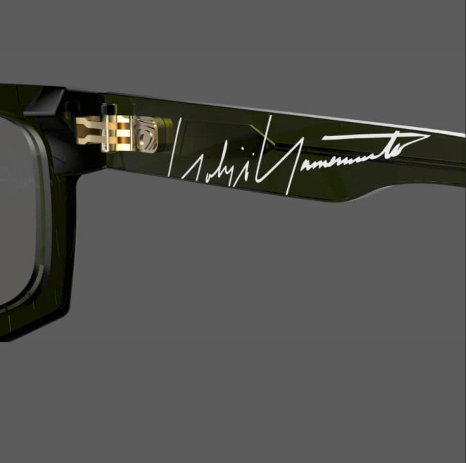 Lunette noire pour la vue signée par Yohji Yamamoto BAR À LUNETTES